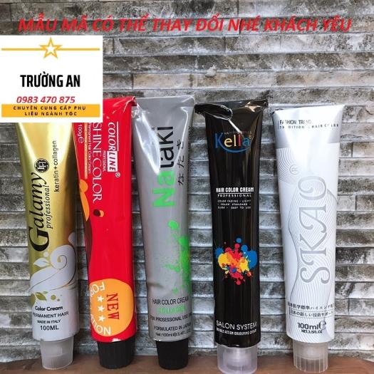 Thuốc Nhuộm Tóc Màu Tím Than, Tím Trầm 6/2 Dark Violet Blonde Hair Dye Cream