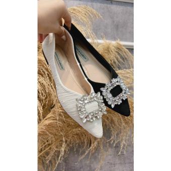 Giày Bệt Hoa Đá Mũi Nhọn Hàng Cao Cấp Xuất Khẩu Siêu Sang cd99