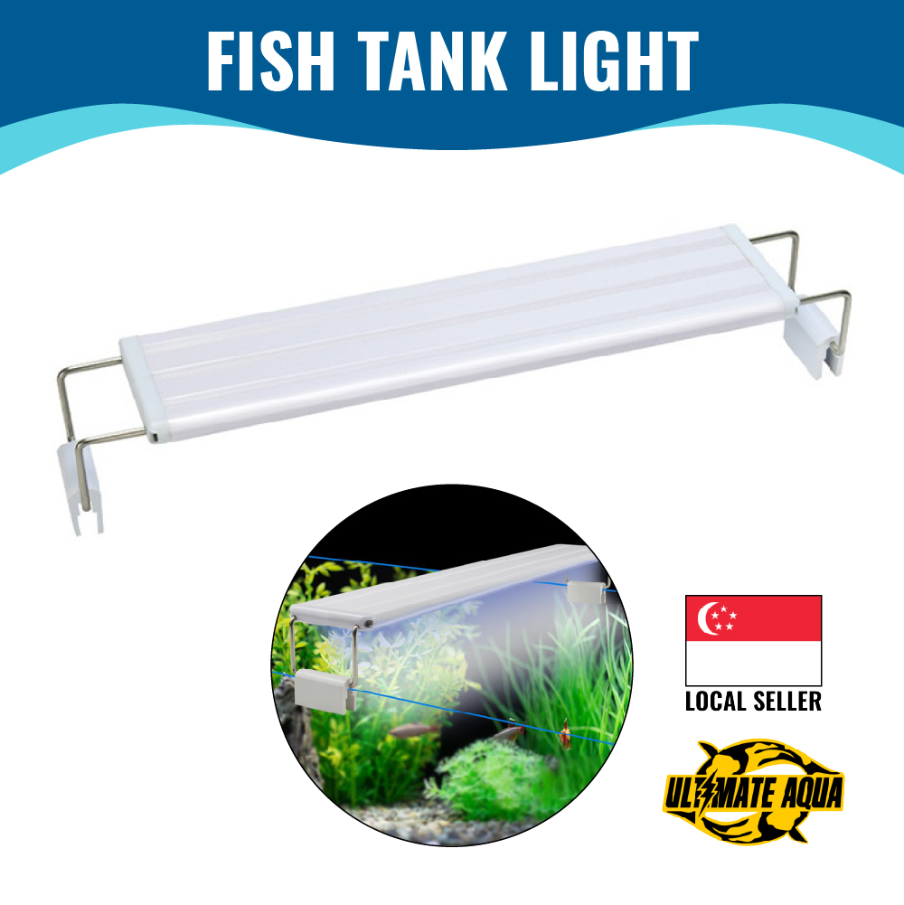 Lampada Immersione Led Per Acquario Tubo Led T4 Dee Luce Pesci Bianca Rgb  Blu, 60Cm Bianco - ND - Idee regalo