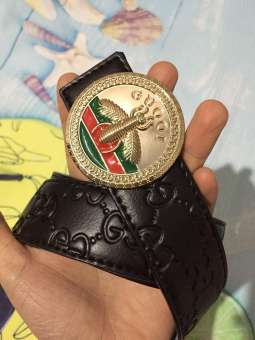 Dây thắt lưng nam dây nịt nam mặt đúc ong họa tiết dập nổi siêu đẹp ( Sẵn đen và đỏ )