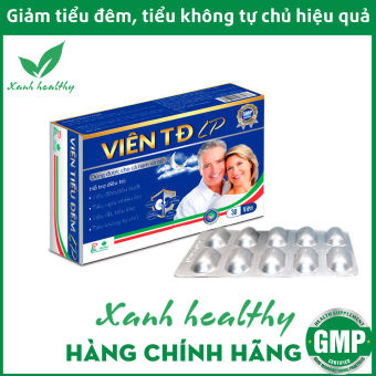 Viên uống giảm tiểu đêm TĐ LP - Giảm tiểu đêm, tiểu buốt, tiểu nhiều lần, tiểu không kiểm soát - Thành phần 100% thảo dược - Hộp 30 viên