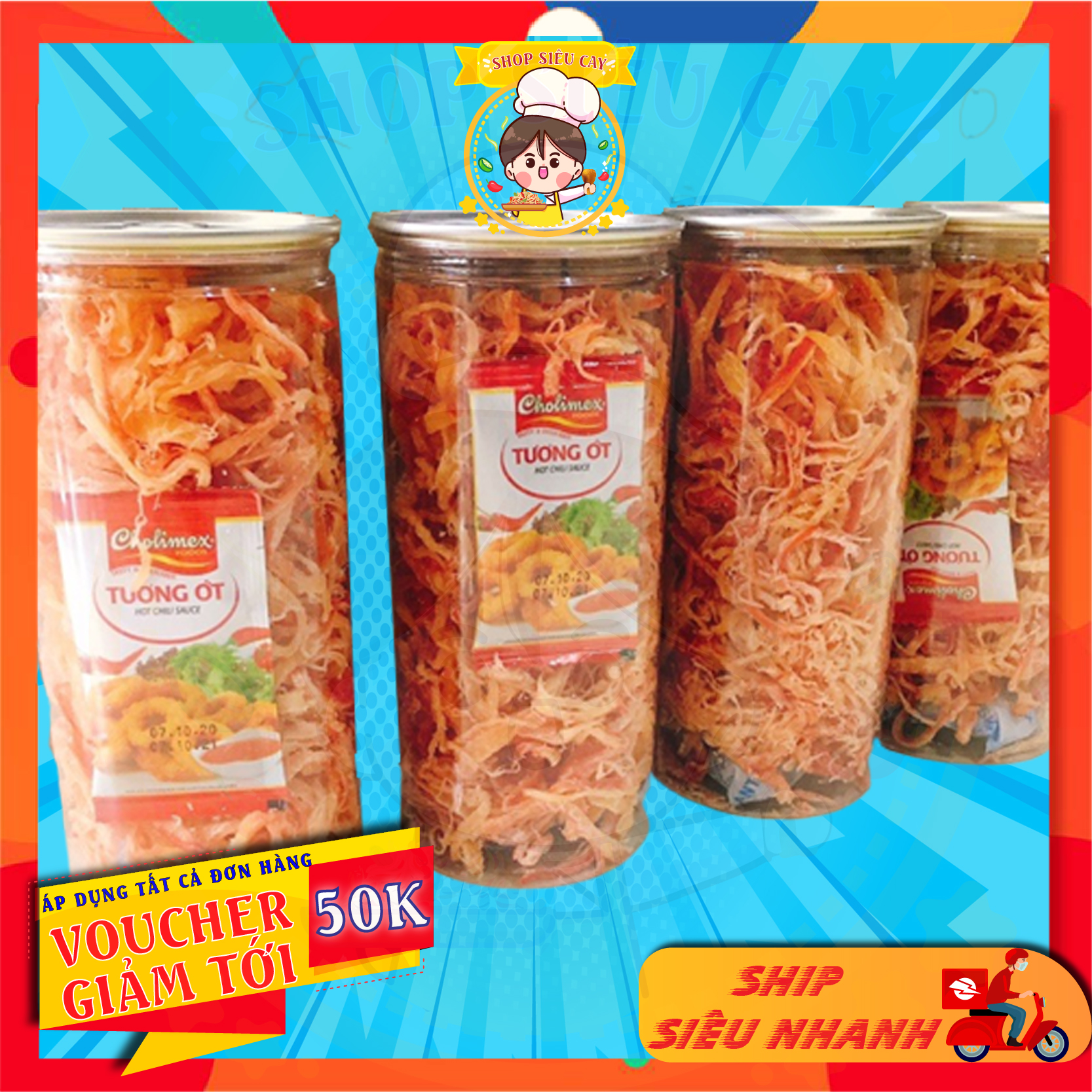 Mực xé sợi hấp dừa thái lan 250gr - ăn vặt nội địa trung ✅