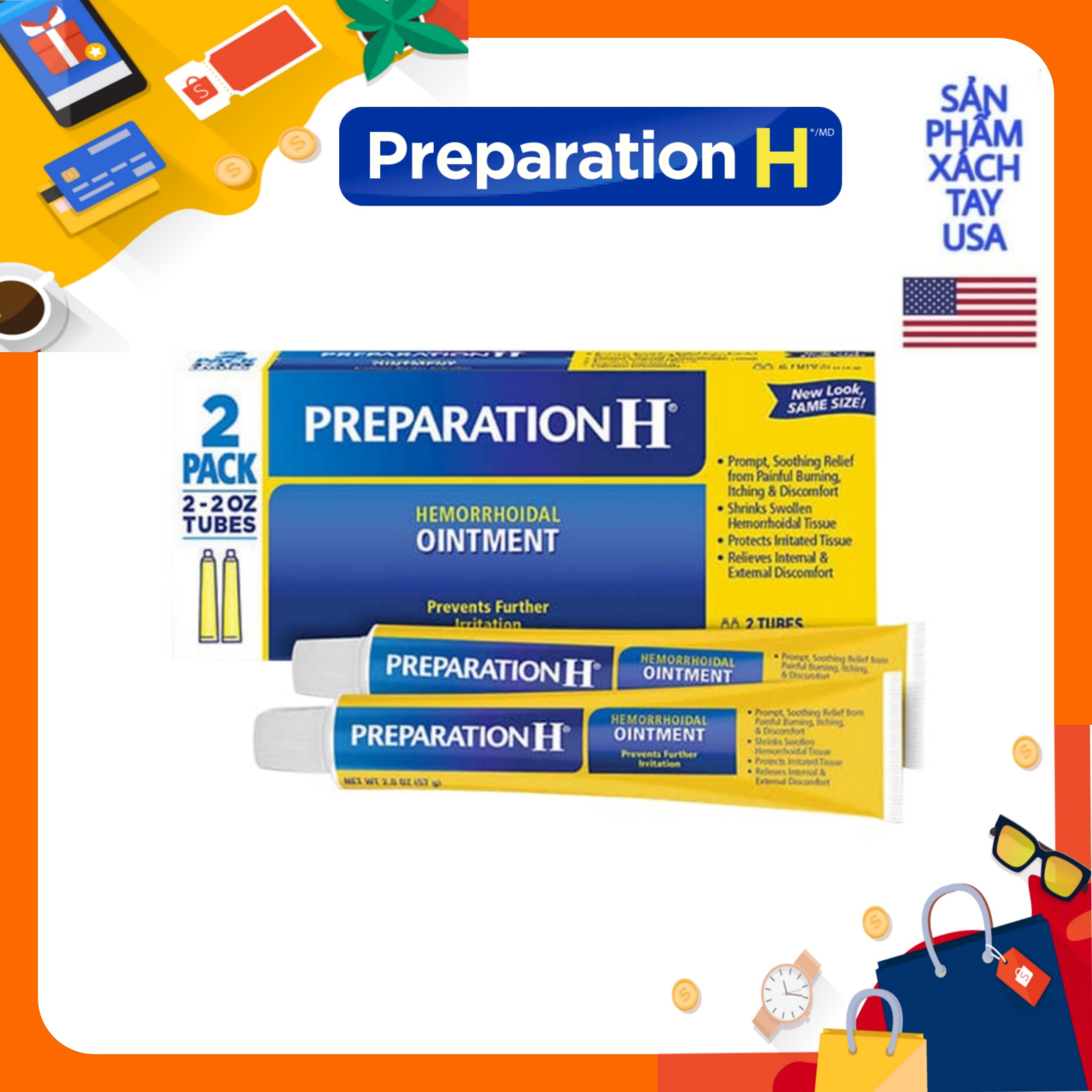 Kem bôi tr_ĩ Preparation H