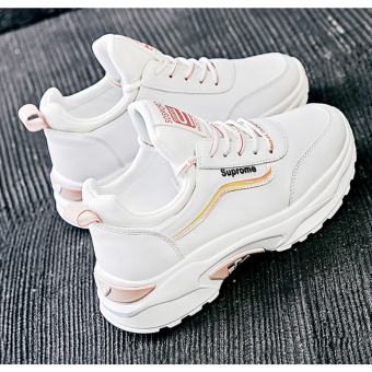 Giày Sneaker Sục Đế độn Thể Thao Suprome GOLDSNEAKER GT0708