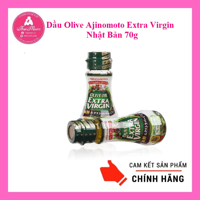 Dầu Olive Ajinomoto Extra Virgin Nhật Bản 70ml - Dầu Ôliu