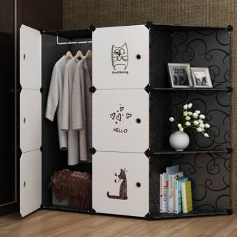 Tủ nhựa ghép 9 ngăn