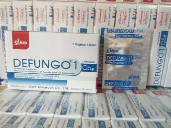 Viên đặt phụ khoa SIAM DEFUNGO 1 (Thái Lan) - khử mùi, hết nấm ngứa, se khít - Hộp 1 viên