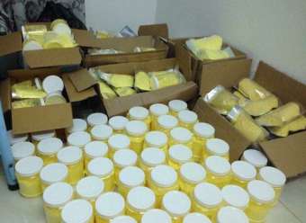 Tinh bột nghệ nguyên chất - Nghệ đỏ cao cấp( gói 100gam)