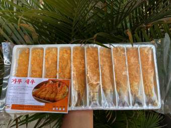 Khay 10 Con Tôm Tẩm Bột Chiên Xù _ Thơm ngon_Giòn Rụm_Topokki_Viên thả lẩu Shop