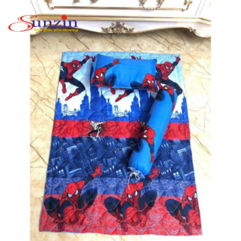 Set nệm trẻ em, bộ chăn kèm gối nằm hoạ tiết ngộ nghĩnh cho bé (bao gồm 1 nệm, 1 gối nằm)  Sunzin - Dìu Giấc Yêu Thương