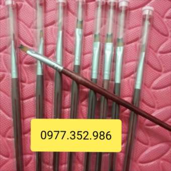 Bút cọ khuyết đắp french đầu móng