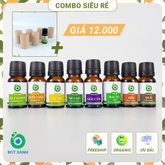 Tinh dầu thiên nhiên + Khuếch tán bằng gỗ, thân thiện và an toàn cho sức khỏe