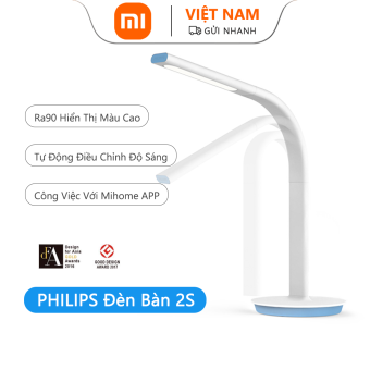 Đèn bàn Xiaomi Mijia Philips 2S/3 Đèn bàn bảo vệ mắt thông minh dẫn đèn bàn nhỏ Mijia APP Điều khiển từ xa