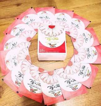 Trà Thảo Mộc Tăng Cân Vy.&.Tea, Vy va Tea Nguyên Hộp Nguyên Tem Chính Hãng
