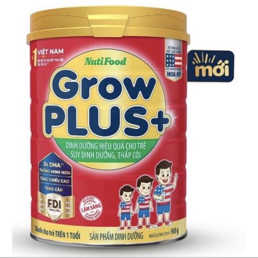Sữa Grow Plus Đỏ 900g ( mẫu mới )