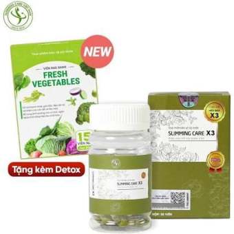 Viên Thảo Mộc Slimming Care X3 số 1 + Thảo mộc detox