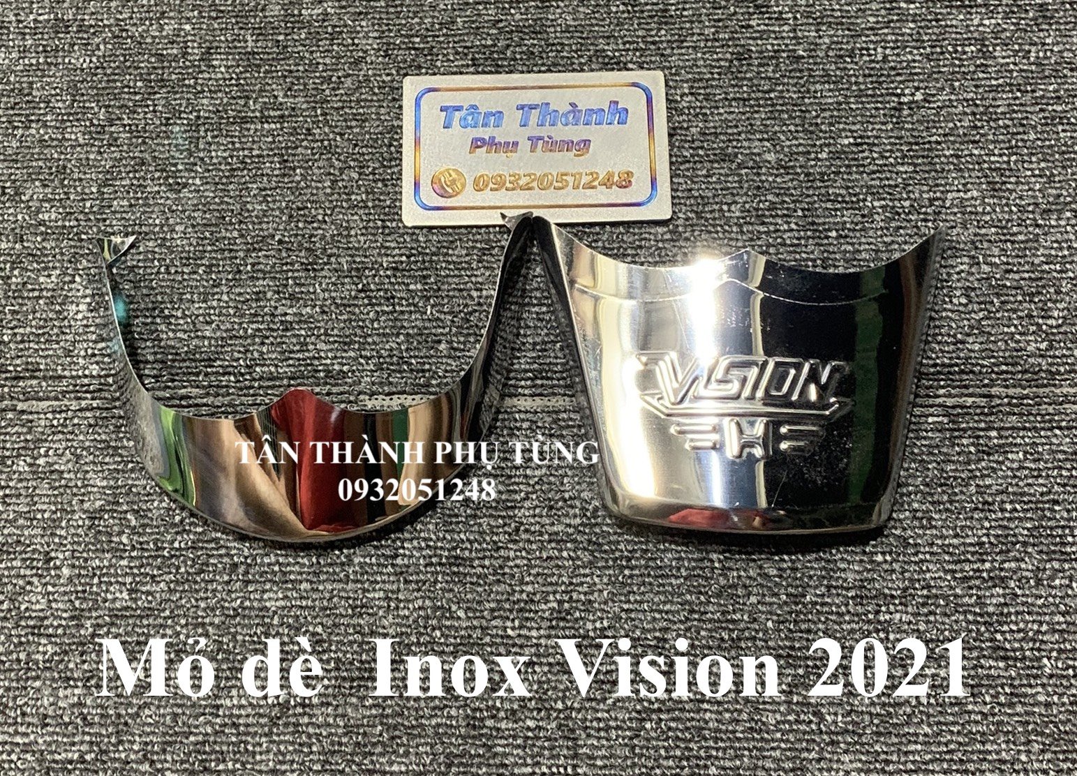 Mỏ dè inox vision đời 2021