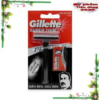 Dao cạo râu Gillette Super Thin (kèm 1 lưỡi lam)