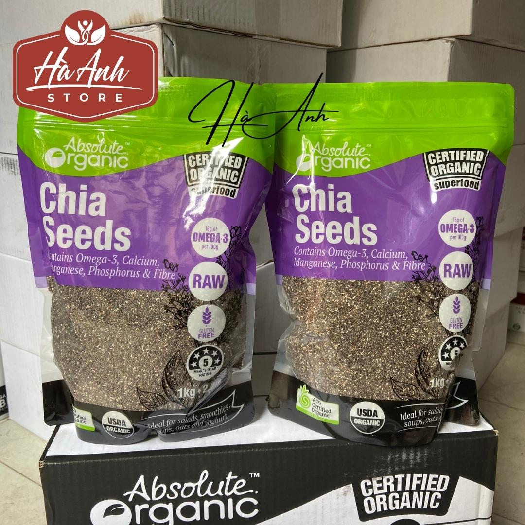 Date 2025 - hạt chia úc absolute organic gói 1kg vỏ tím