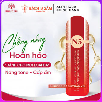 Kem Chống Nắng Vật Lý N5 Duyên Thị Bách Y Sâm Bách Y Sâm (NEW) ❤️FREESHIP