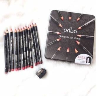 Hộp Chì Kẻ Môi Odbo Wonderful Lip Pencil Thái Lan
