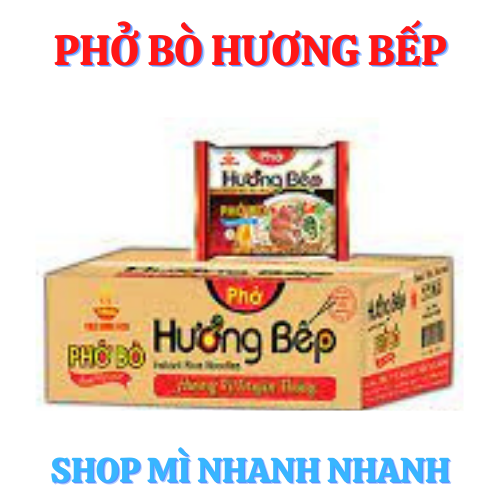 Thùng 30 gói phở bò hương bếp thiên hương 65gr