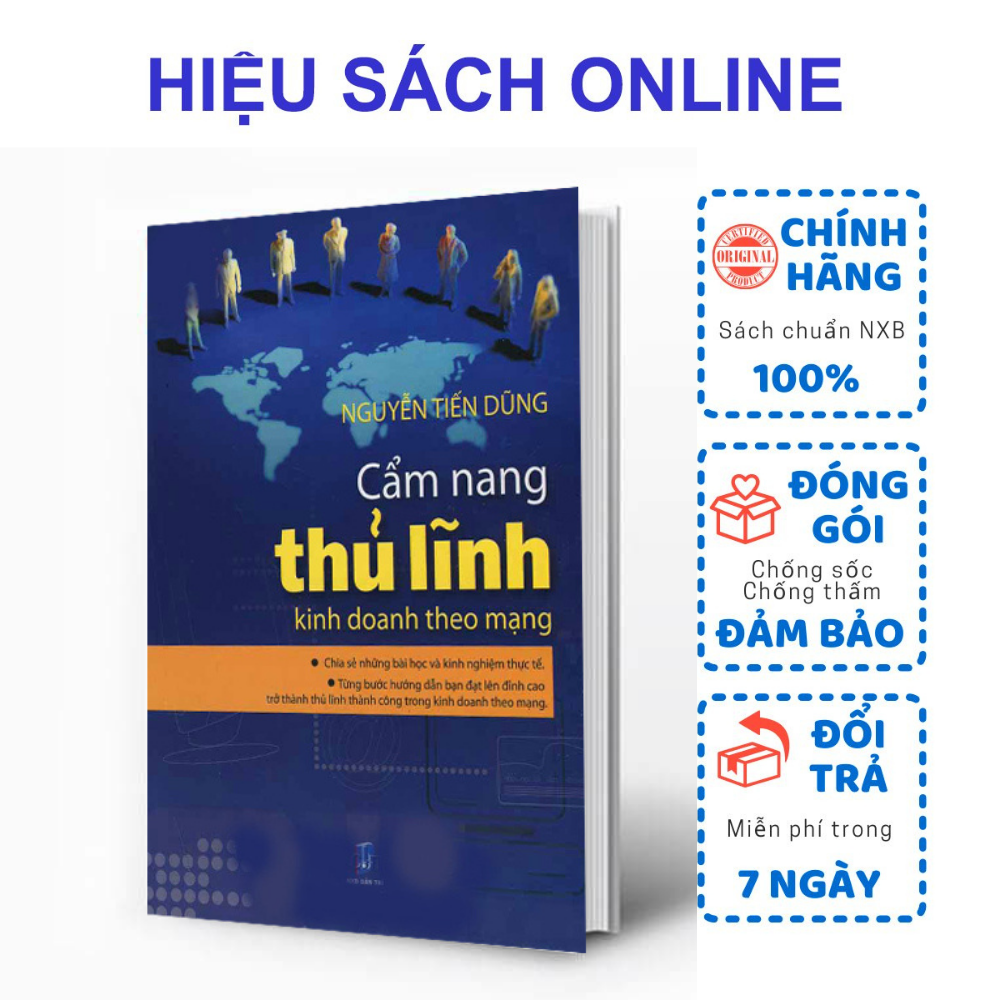 Sách - Cẩm Nang Thủ Lĩnh Kinh Doanh Theo Mạng - Tặng kèm bookmark