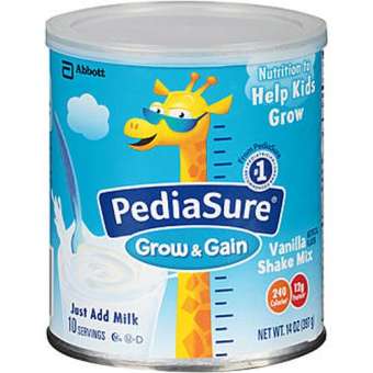 Sữa bột Pediasure hươu cao cổ vani 397gr Mỹ