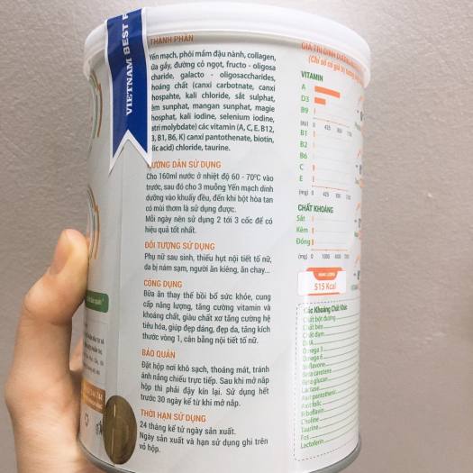 Yến Mạch Dinh Dưỡng Satyca Beauty - Sữa Hạt Dinh Dưỡng làm đẹp da - Sữa cho người ăn kiêng giảm cân