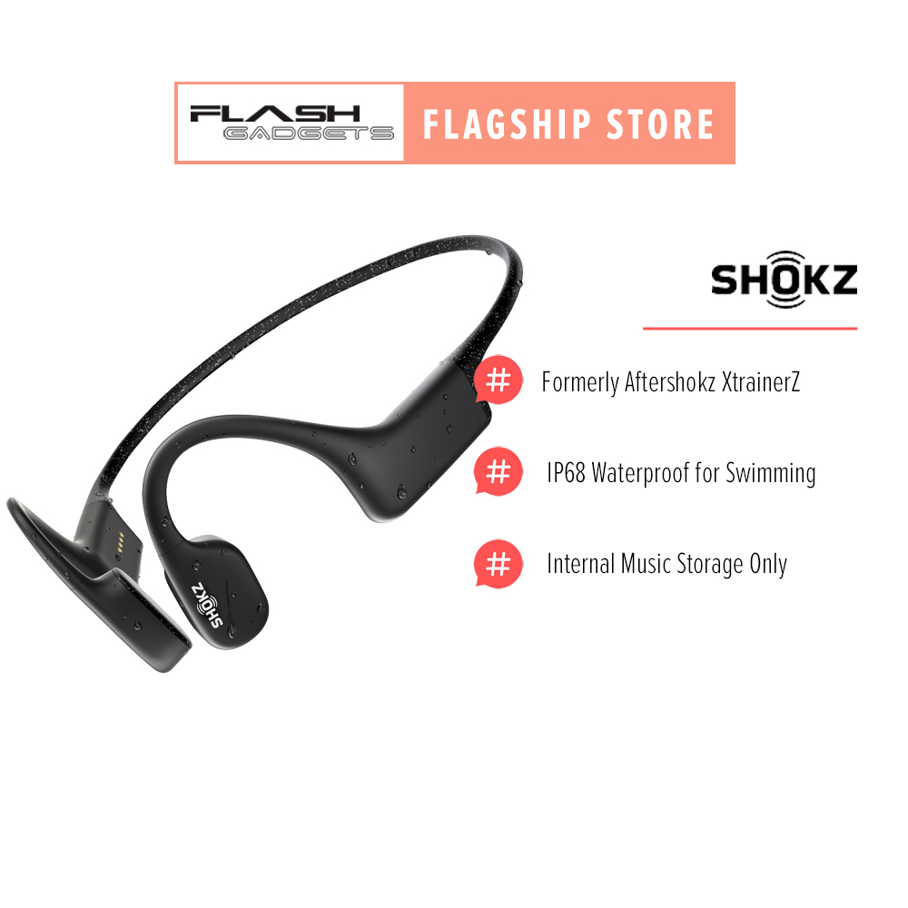 Shokz OpenRun Open-Ear Wireless Bone 