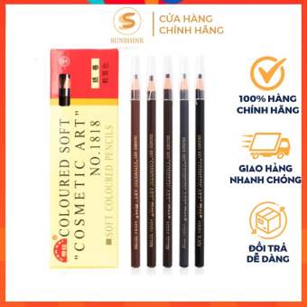 Chì Xé Kẻ Lông Mày COLOURED SOFT COMESTIC ART ⚡[CHÍNH HÃNG]⚡ Chống Thấm Nước, Không Trôi, Dạng Xé Không Cần Gọt Tiện Lợi