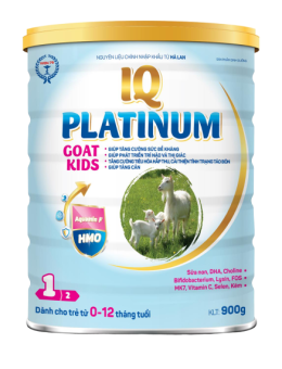 Sữa Dê phát triển toàn diện IQ Platinum Goat Kid 900g