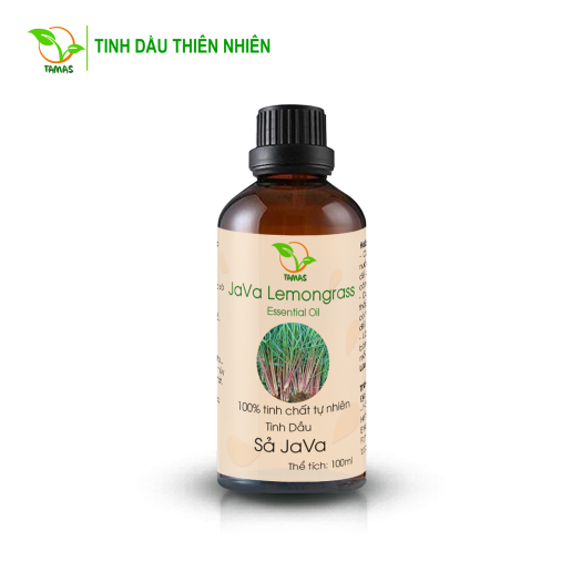 Tinh dầu sả java nguyên chất TAMAS 100ml, tinh dầu sả đuổi muỗi, dùng để xông phòng đuổi muỗi và côn trùng, mùi thơm nồng nàn ngọt ngào đặc trung của cây sả java giúp khử mùi, khử khuẩn, nguyên chất 100%.