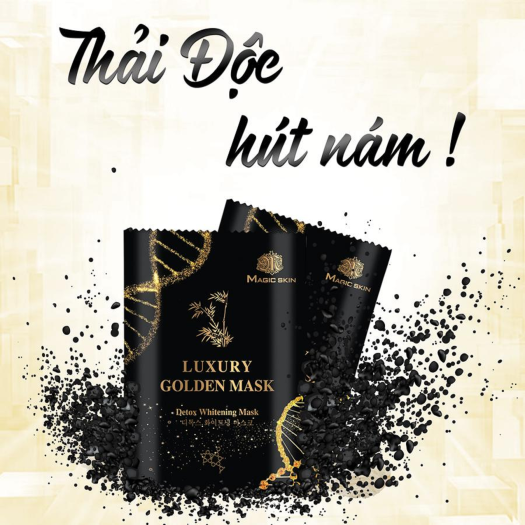 mặt nạ Ủ YẾN THẢI ĐỘC CẤY TRẮNG Luxury Golden Mask Magic Skin NÂNG TÔNG TRẮNG HỒNG