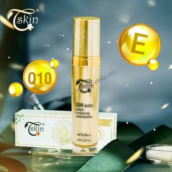 Kem chống nắng nâng tone giữ ẩm dưỡng trắng da Tskin Hàn Quốc 60ml
