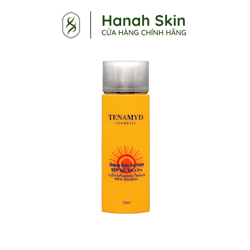 [HCM]Tinh chất chống nắng dạng nước Tenamyd Aqua Sun Serum SPF 50/PA+++ 70ml