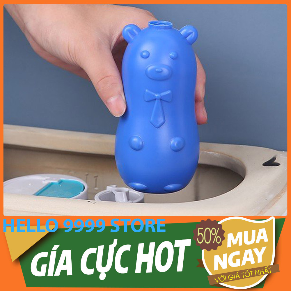 COMBO 2 Lọ Heo Thả Bồn Cầu Tẩy Vệ Sinh Toilet Diệt Khuẩn, Khử Mùi Nhanh, Mùi Hoa Oải Hương - HELLO 9999 STORE