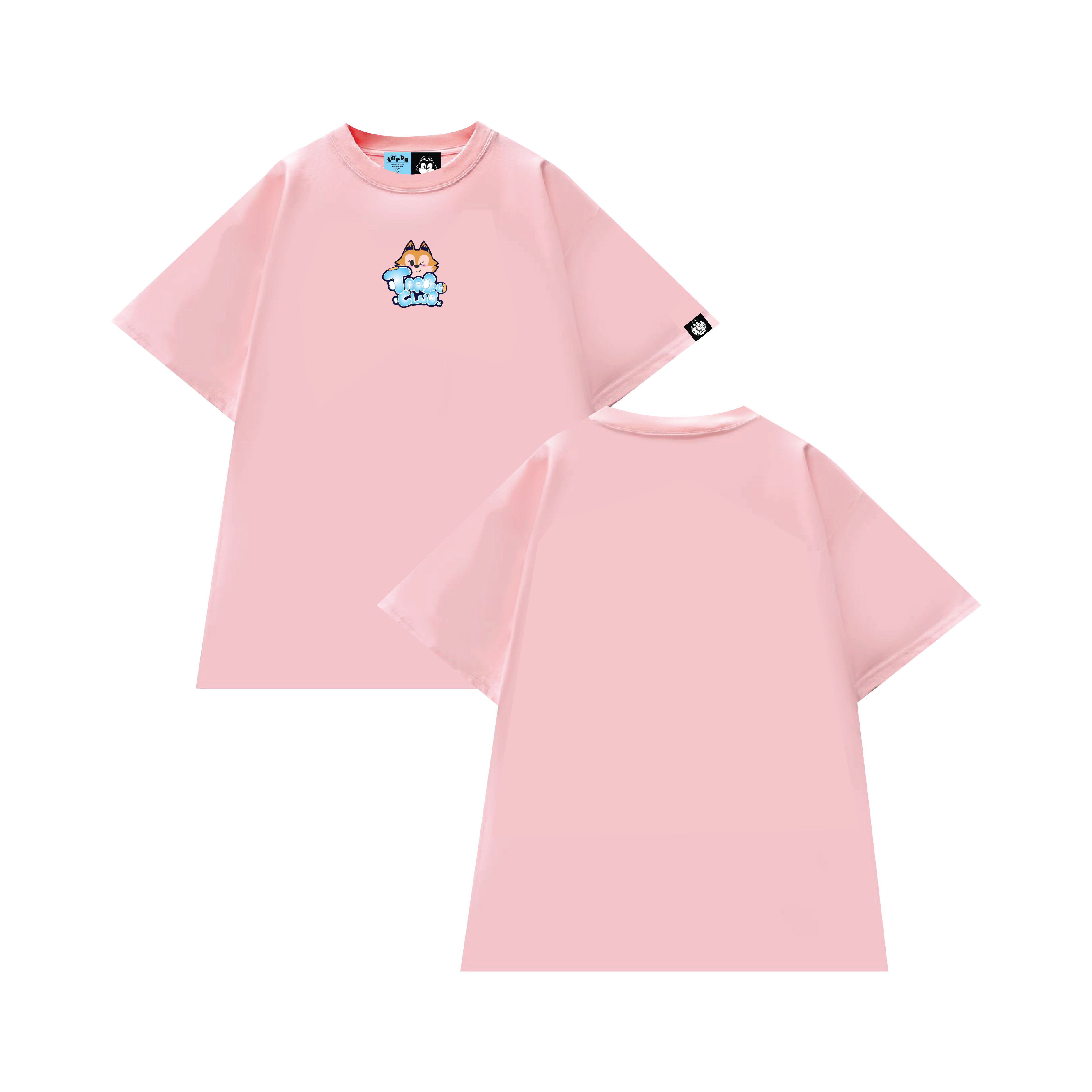 Áo thun ngắn tay nam nữ ,tee logo tarbo cổ tròn ,outfit couple 2chiều local brand