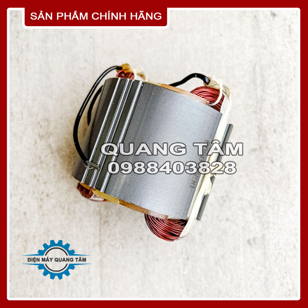 Cuộn điện stator dzz190 - dzz02-130 lắp máy khoan rút lõi bê tông dongcheng dzz190 - dzz02-130 và dca azz190