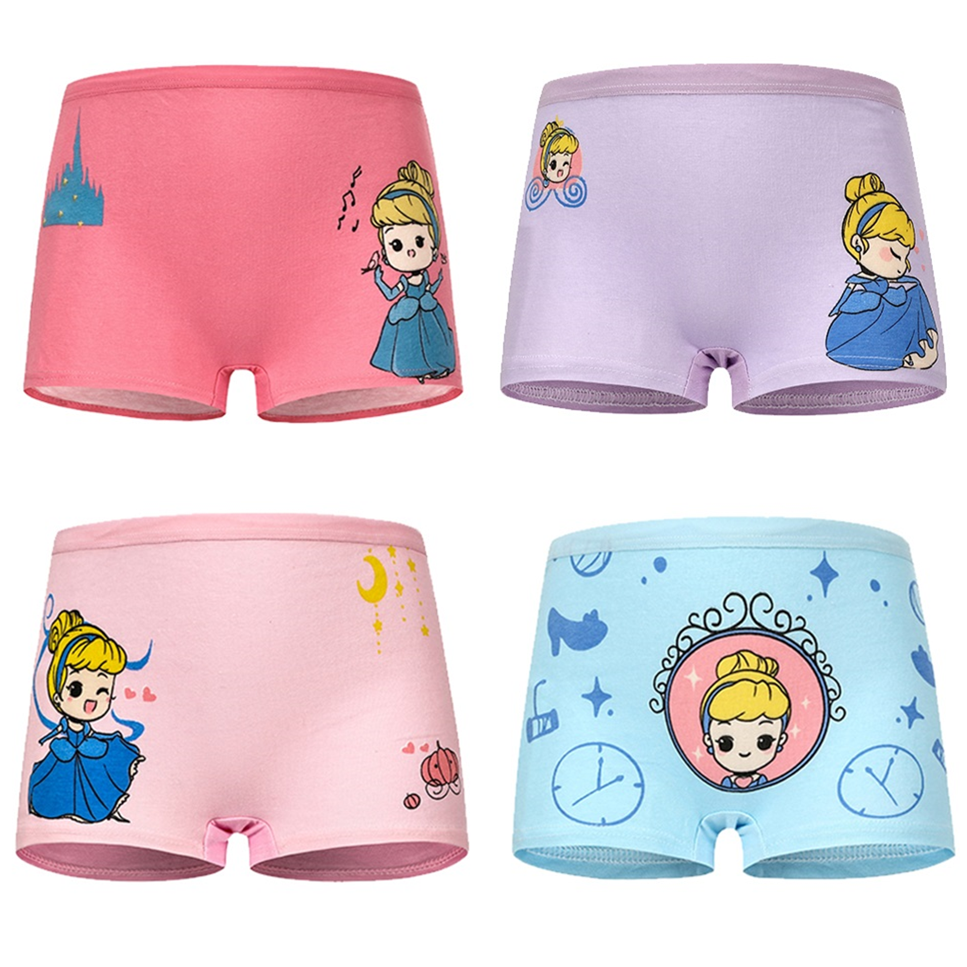 Buy 4 Pcs/lot New Children Cotton Panties Girls Underwear Cute Cartoon  Printed Baby Girls Kids Boxers Briefs Soft Panties For Girl from Suzhou  Yingchuang Import And Export Trade Co., Ltd., China
