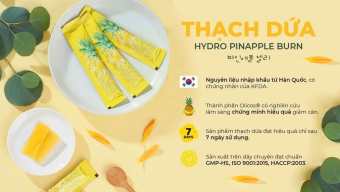 Thạch dứa giảm cân Matxi Corp Hộp 10 gói