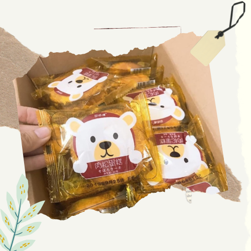 1,5 kg bánh ruốc gấu đài loan -