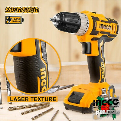 Lithium-ion Cordless Drill 20v Ingco cdli200215