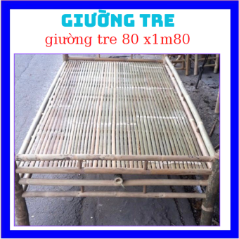Giường tre xông hơ cho bà bầu  ,chõng tre nằm hóng mát rộng 80x dài 1m80 và 1m60( hàng đặt trước) mang đậm phong cách Việt Nam