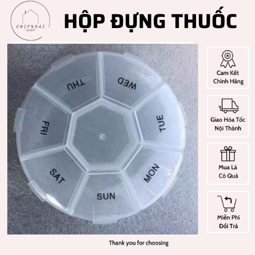 Hộp Chia Thuốc Bảy Ngày