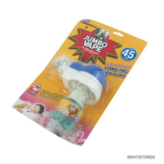 Bộ xông đuổi muỗi Jumbo 120g