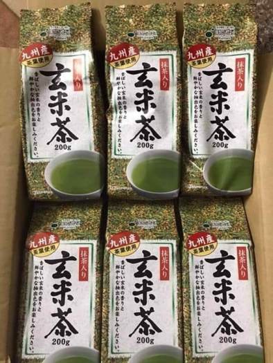 Trà Xanh Gạo Lứt Nhật Bản 200g (Date 04/2024)