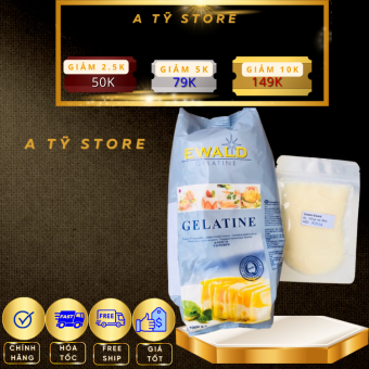 Bột Gelatine EWALD Của Đức Làm Bánh Mousse, Chè Khúc Bạch, Thạch