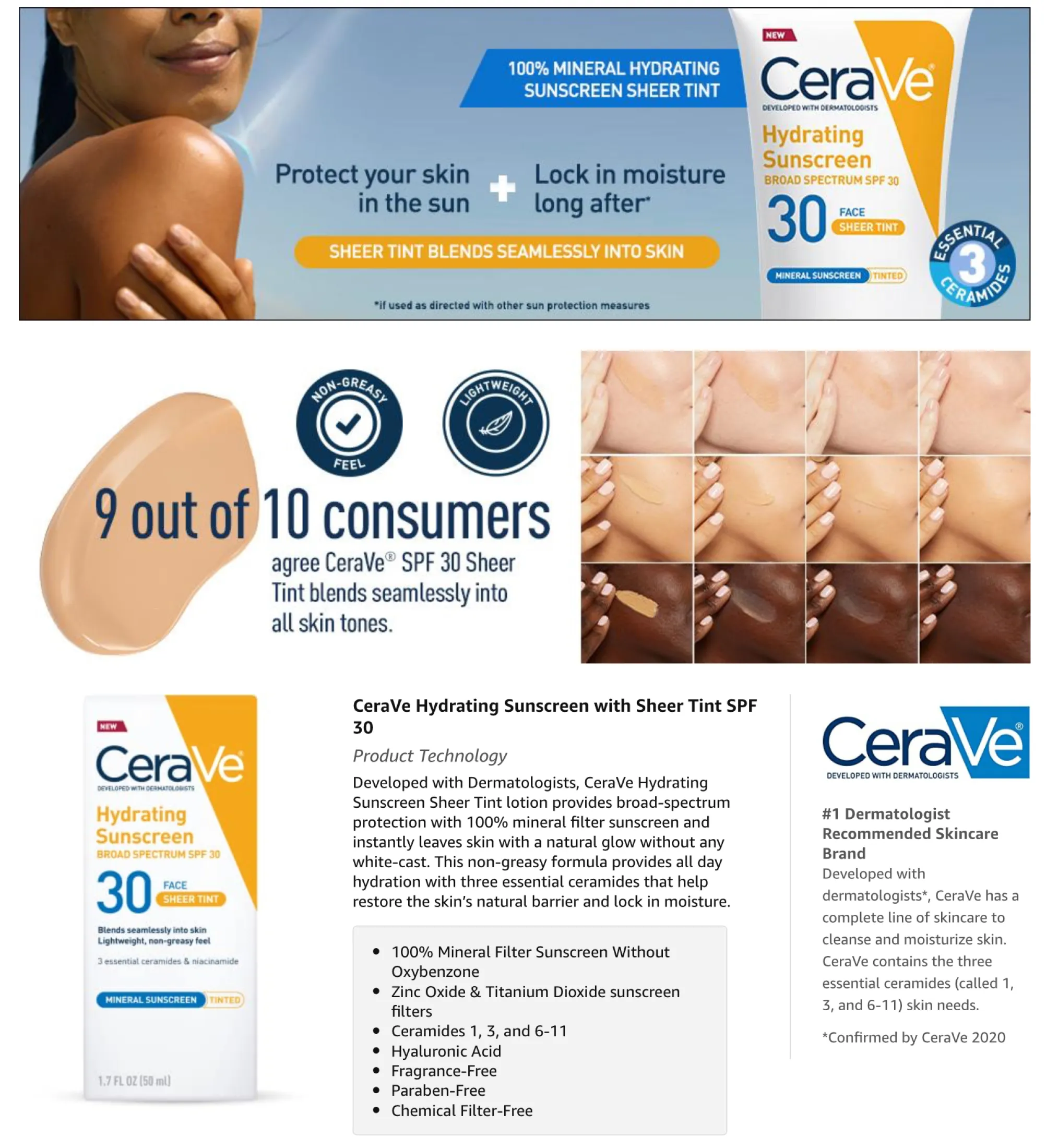 cerave spf 30 tinted moisturizer