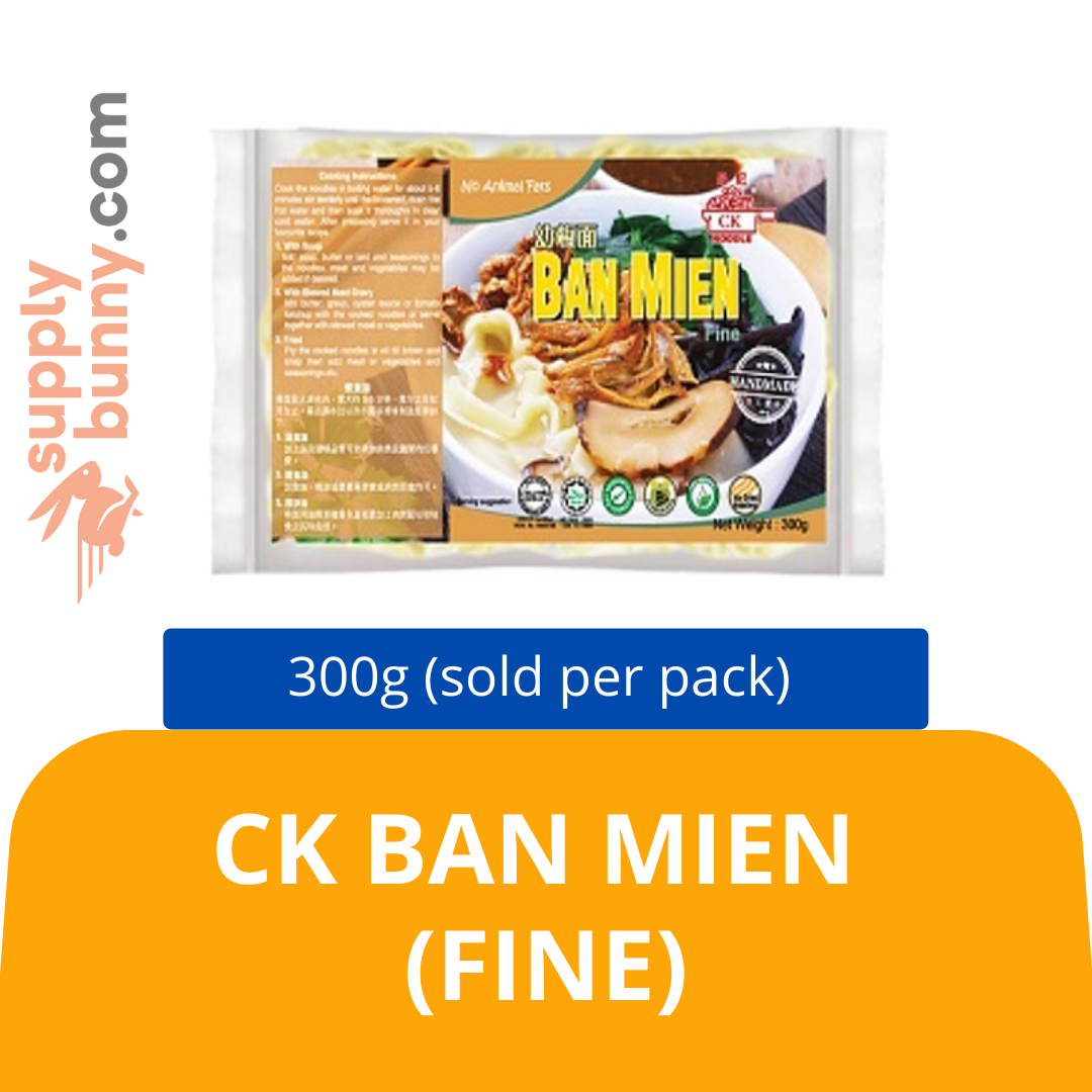 KLANG VALLEY ONLY! CK Ban Mien (Fine) 300g (sold per pack) 幼板面